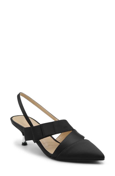Sandri Kitten Heel Slingback Pump (Women)
