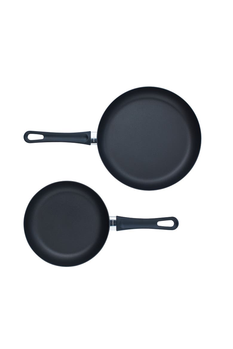 Classic 2 Piece Fry Pan Set, 8" & 10.25", Nonstick, Alternate, color, Black