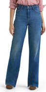 Lee Retro High Waist A-Line Wide Leg Jeans