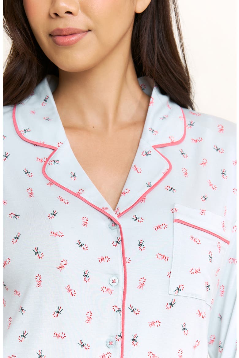 All American Pajamas, Alternate, color, MINT CANDY CANES