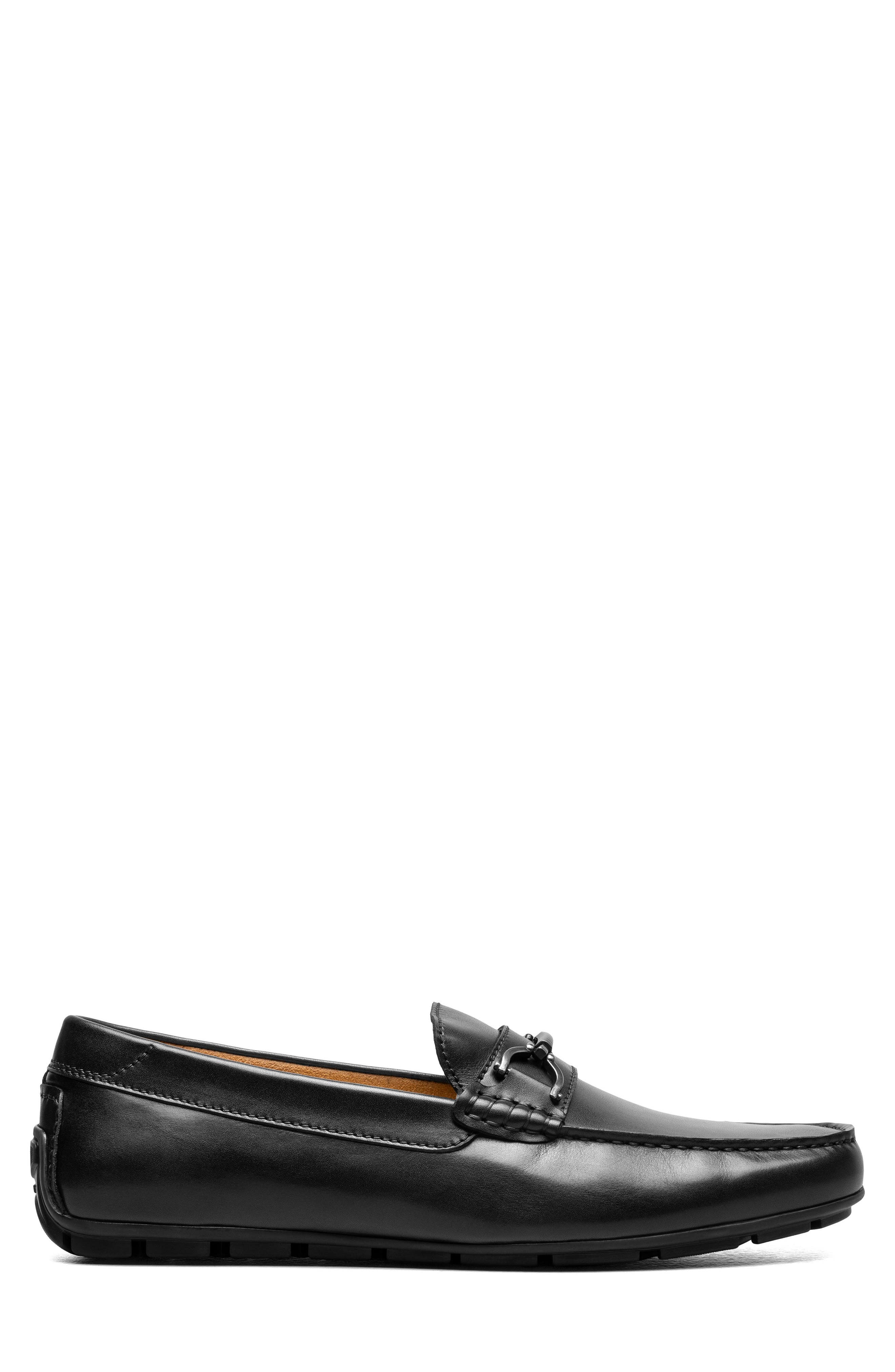 Florsheim Motor Moc Toe Bit Driving Loafer - Multiple Widths Available, Alternate, color, Black