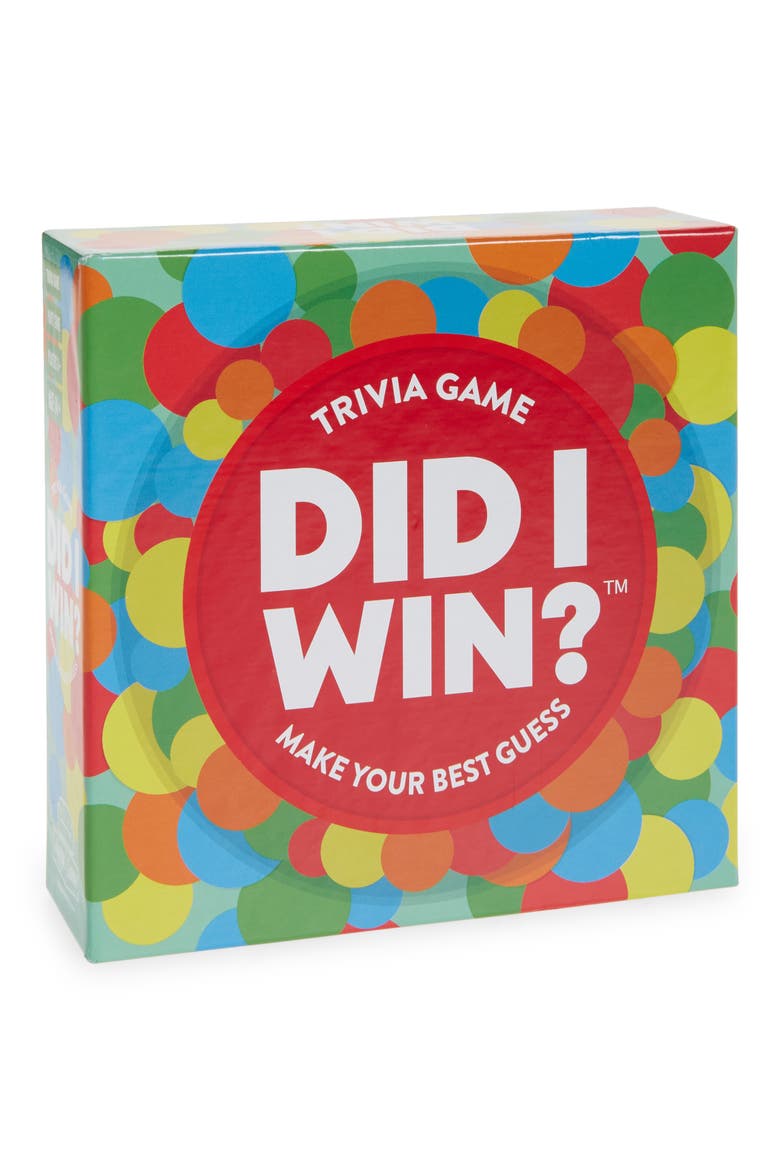 Hyyge Games Did I Win? Trivia Game, Main, color, MULTI