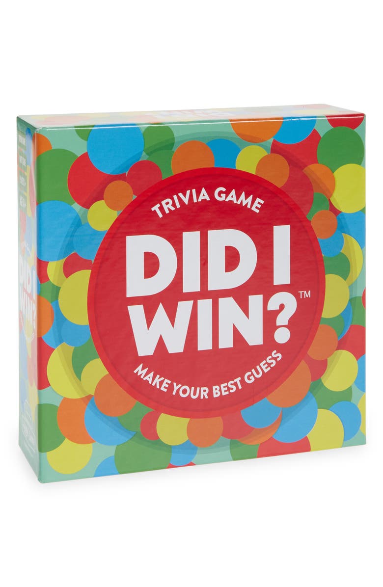 HYGGE GAMES Hyyge Games Did I Win? Trivia Game, Main, color, 