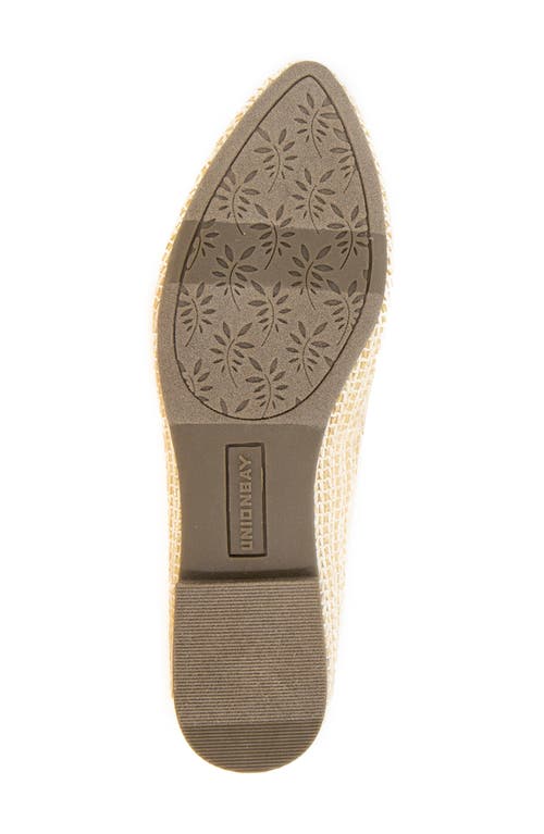 Unionbay Willamine Loafer In White Raffia