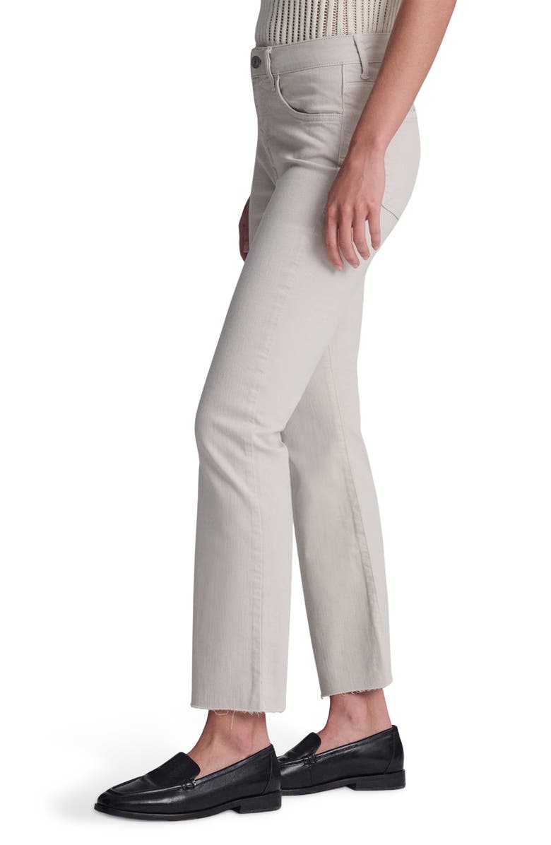 Mavi Jeans Anika High Waist Crop Flare Jeans, Alternate, color, Frost Flex Blue