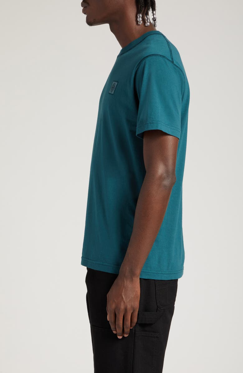 Stone Island Logo Patch Cotton T-Shirt, Alternate, color,