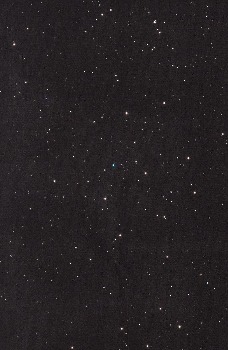 Tasha Sparkle Scarf, Alternate, color, Black