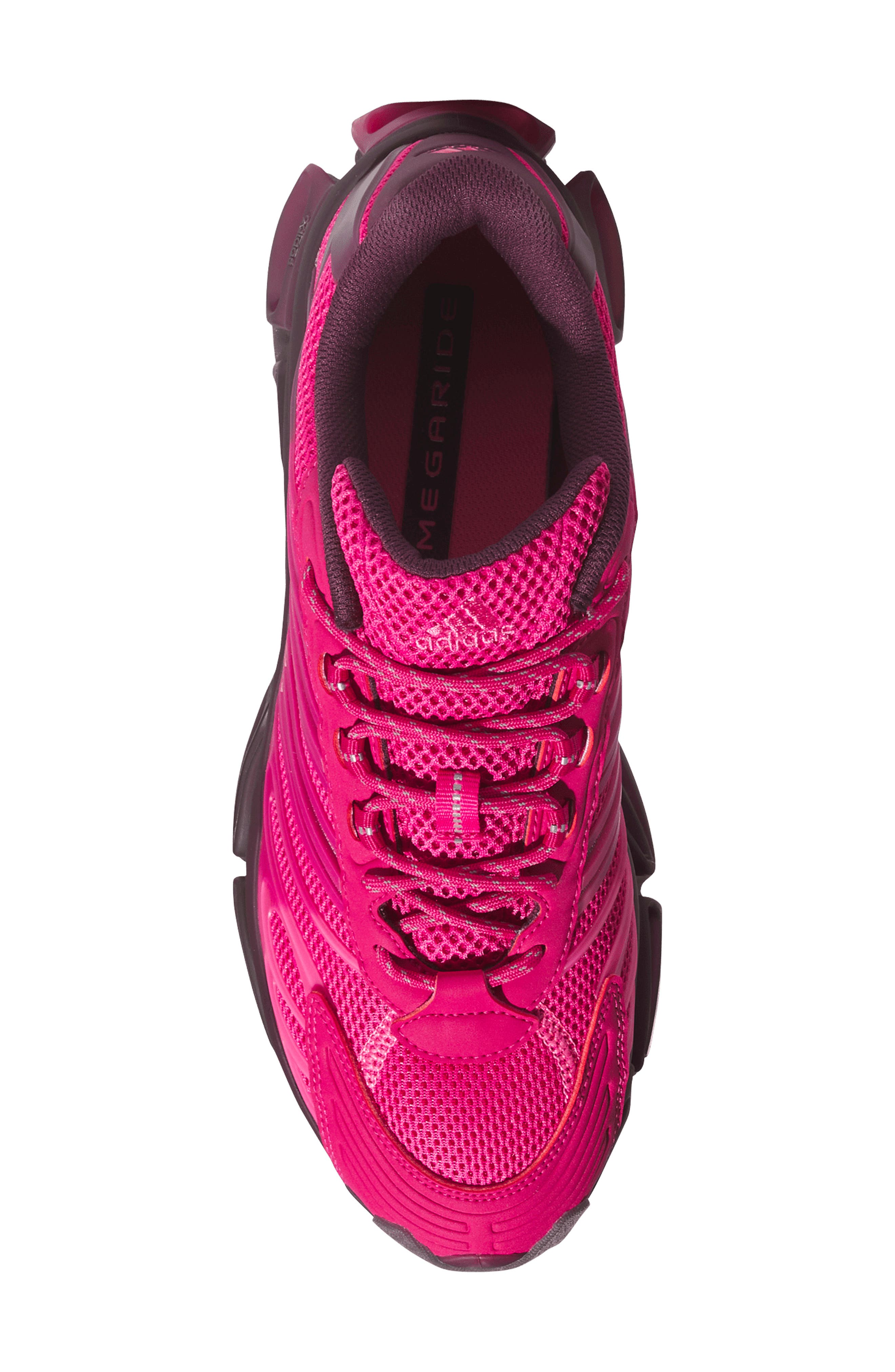 adidas Megaride AG Running Sneaker, Alternate, color, Real Magenta