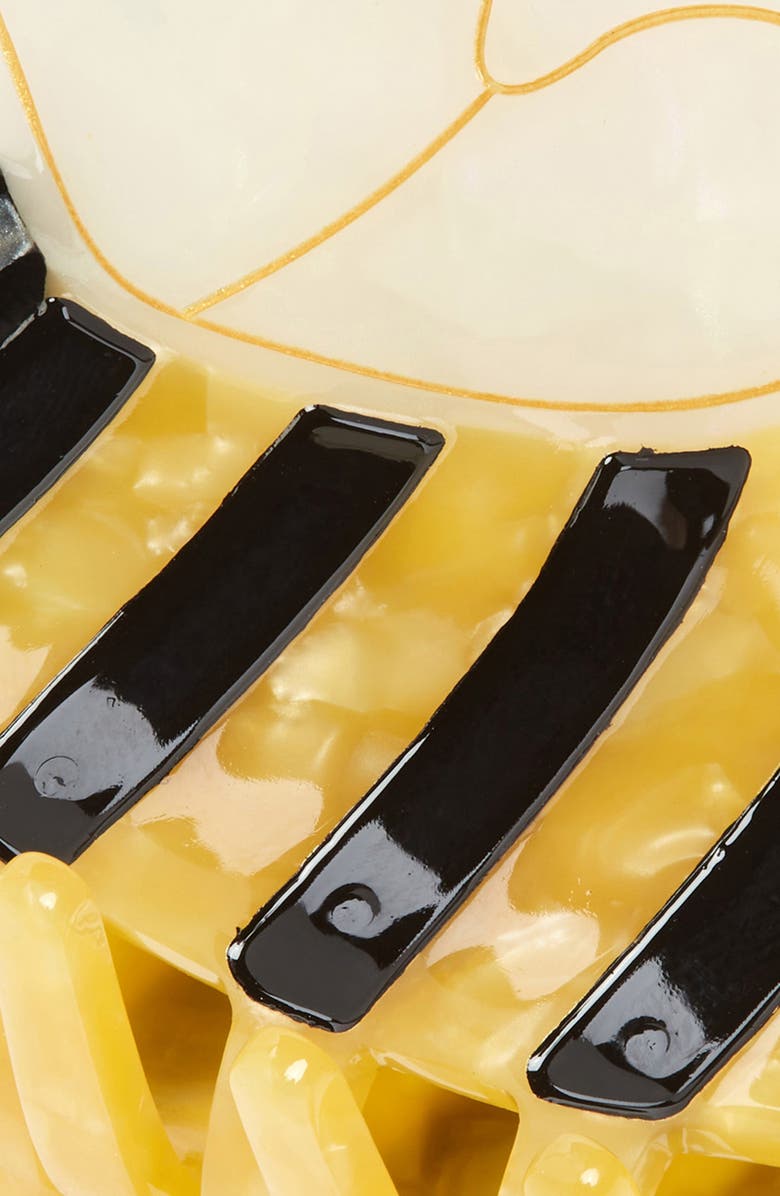 Solar Eclipse Bumblebee Jaw Hair Clip, Alternate, color, 