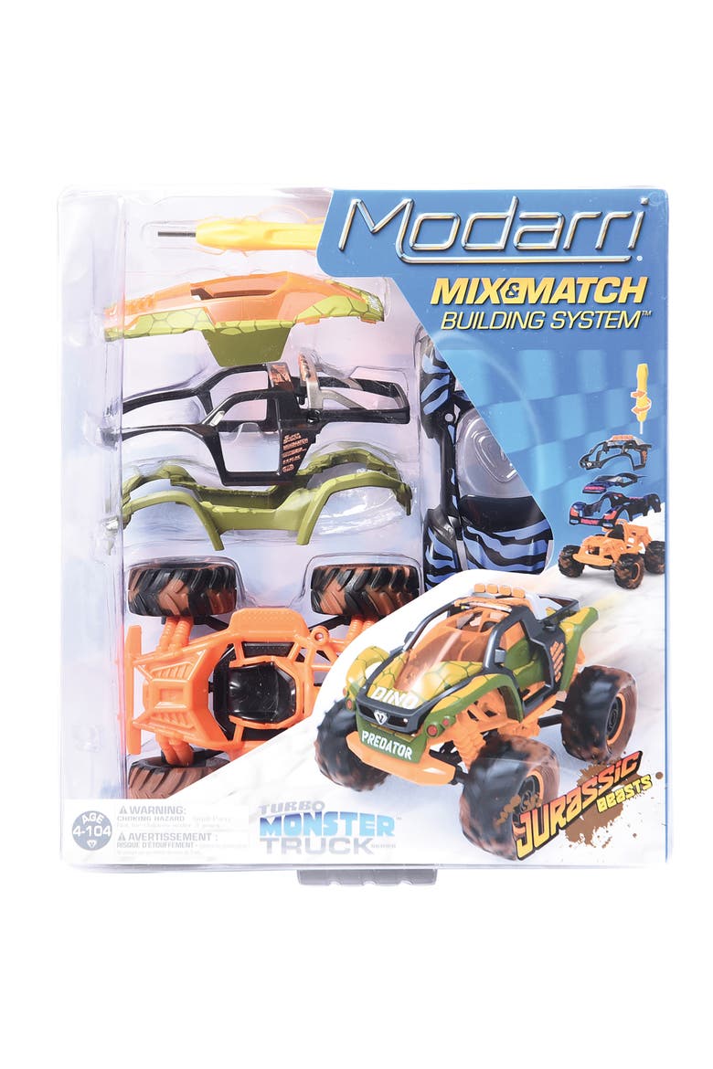 Jurassic Beasts Turbo Monster Truck, Main, color, Multicolored
