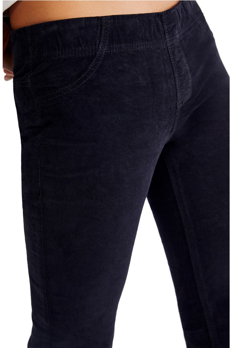 We the Free Pull-On Flare Corduroy Pants, Alternate, color, BLACK