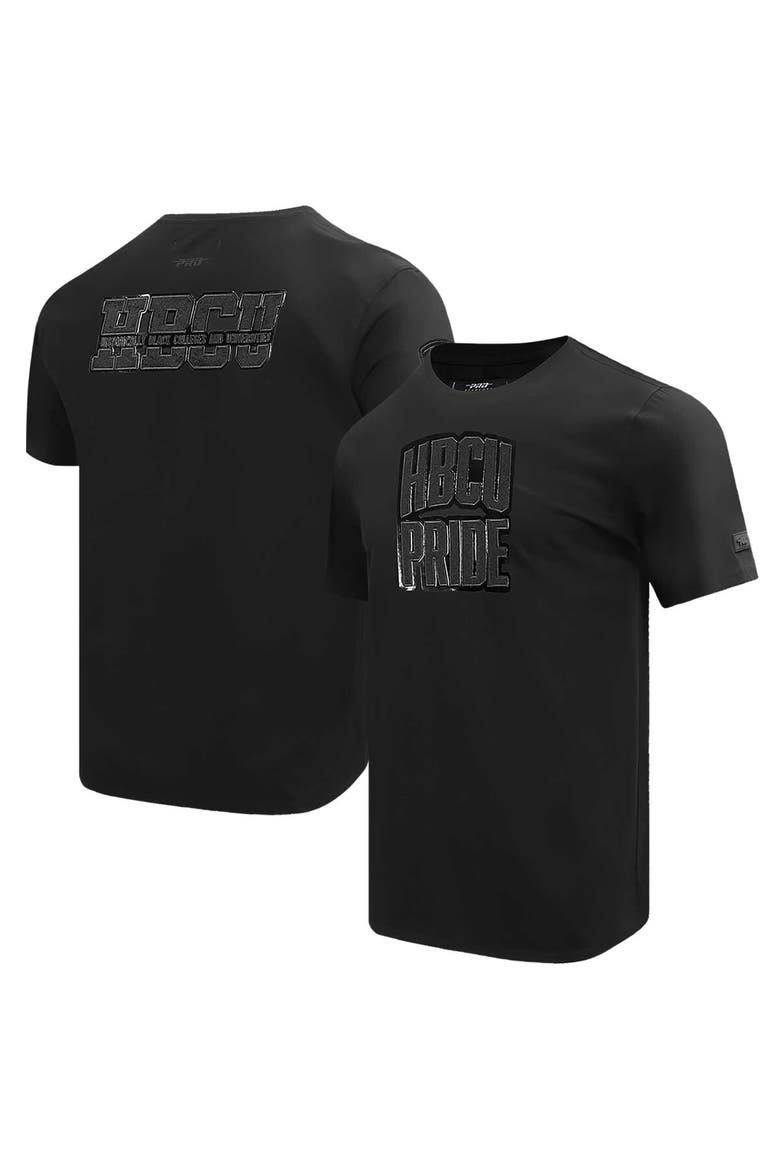 Men's Pro Standard Black HBCU Triple Black T-Shirt, Main, color, Black