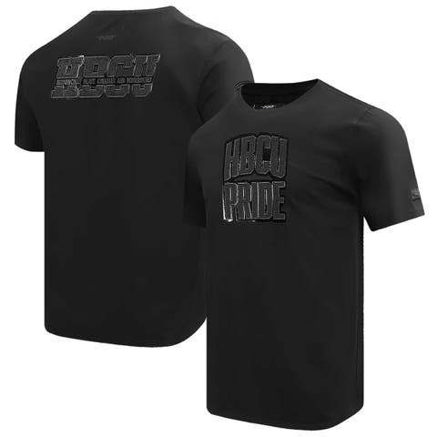 Men's Pro Standard Black HBCU Triple Black T-Shirt