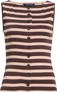 Veronica Beard Uma Stripe Vest