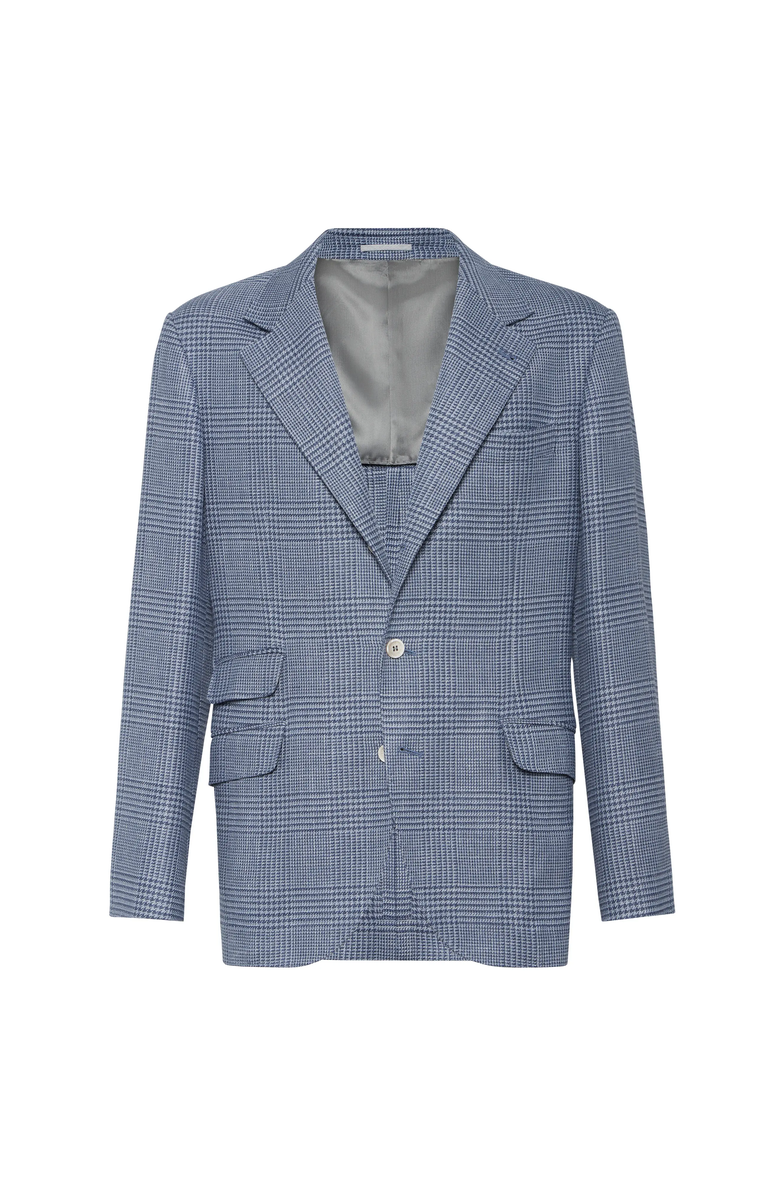 Brunello Cucinelli Deconstructed Cavallo blazer, Main, color, Denim