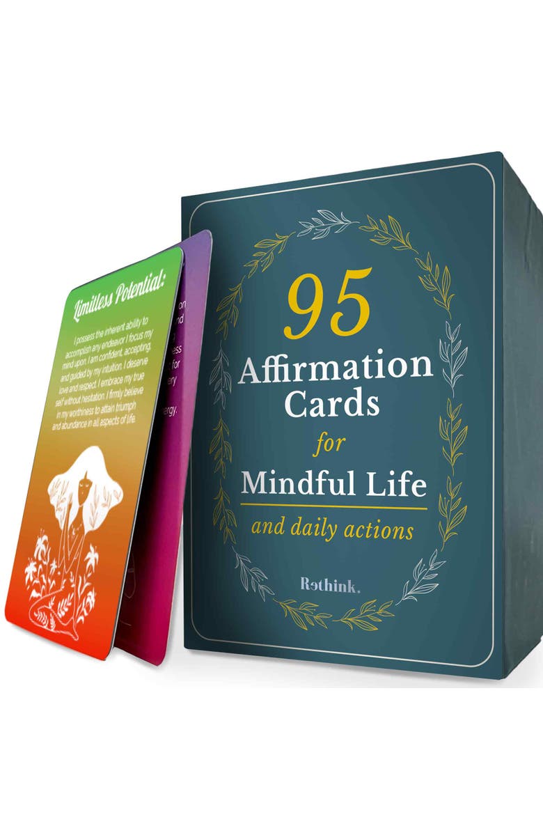 Quokka Affirmation, Mindfulness and Meditation Card Set, Main, color, Affirmation