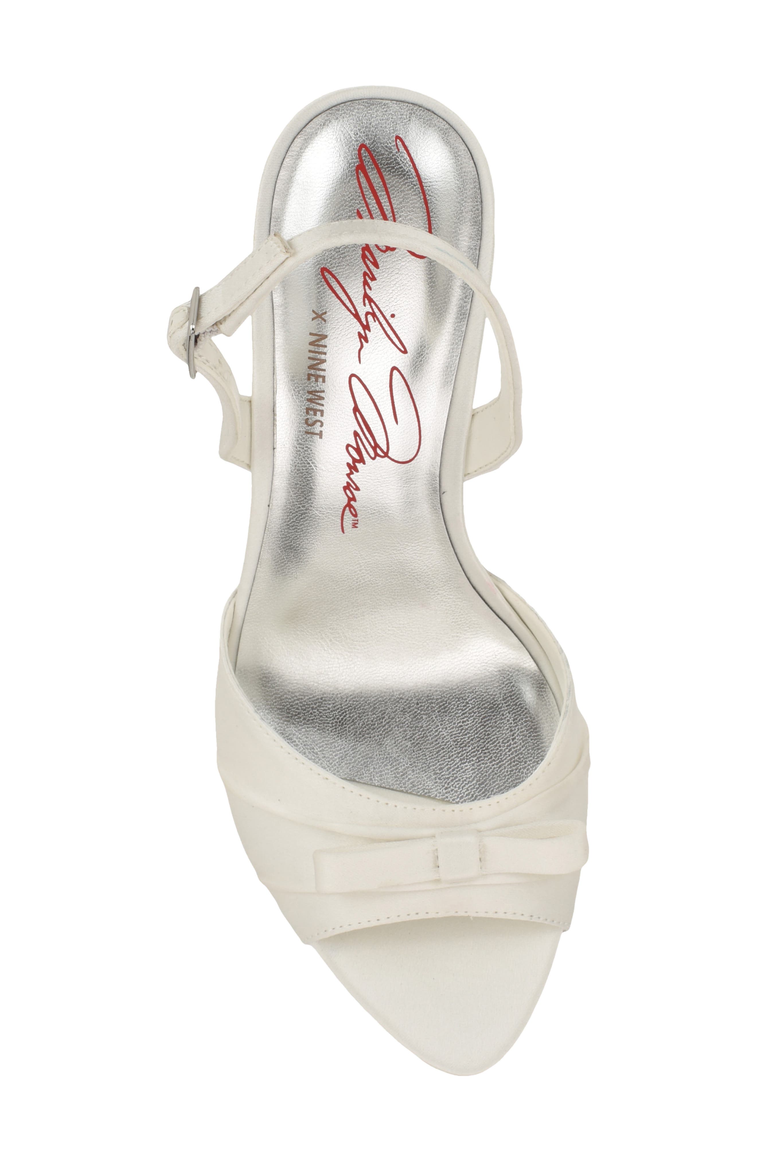 Vixxie Slingback Pointed Toe Sandal, Alternate, color, WHITE