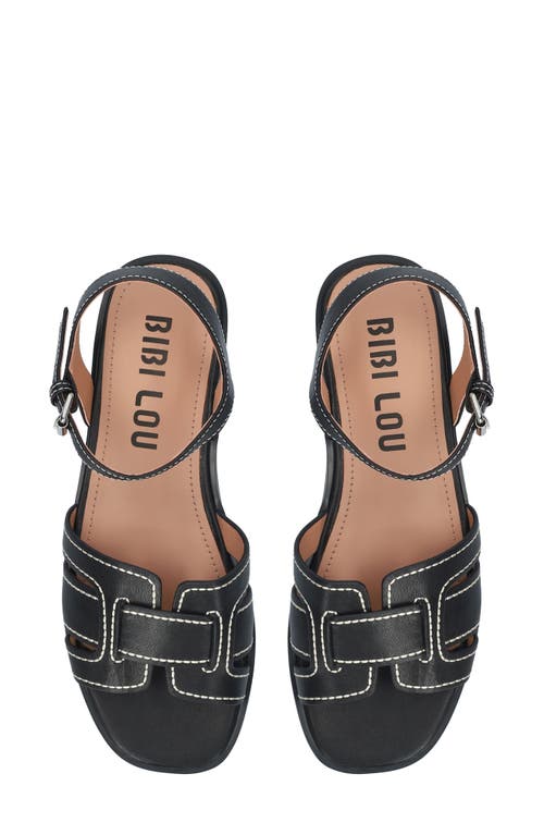Bibi Lou Holly Ankle Strap Sandal In Multi