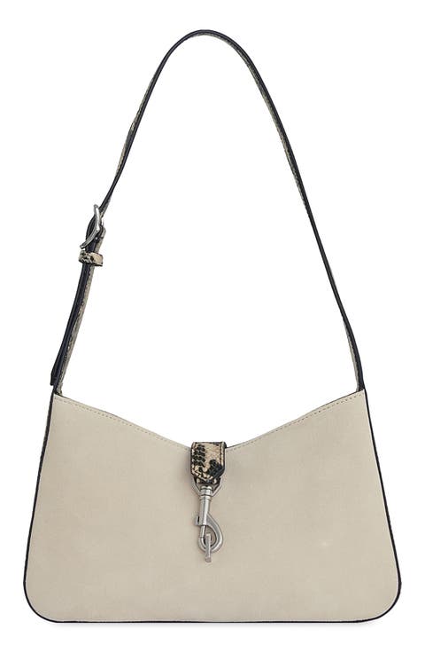 Small Megan Leather Shoulder Bag