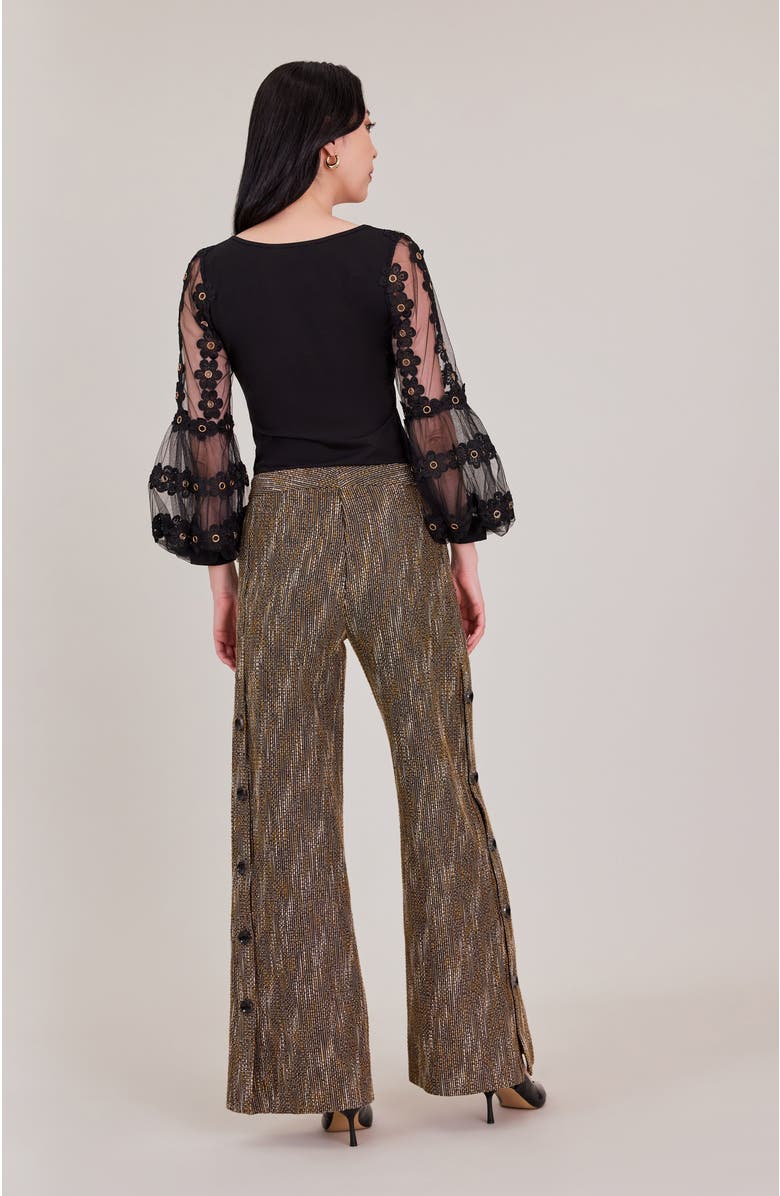 Anne Fontaine Munira Top, Alternate, color, Black