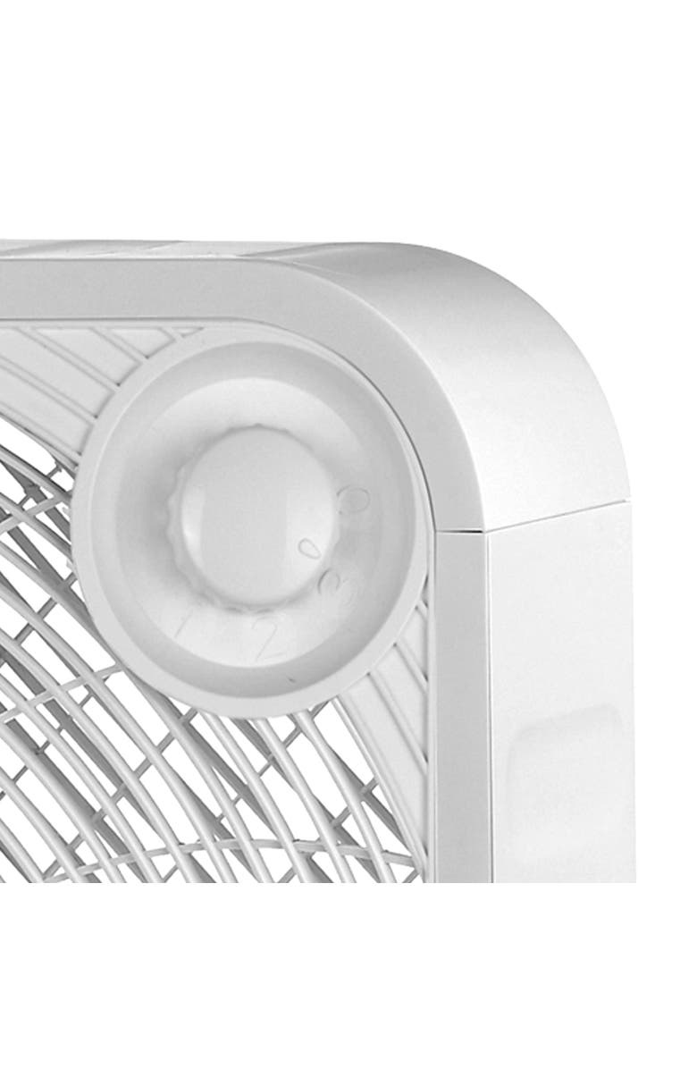 Kool Zone 20 Inch Box Fan, Alternate, color, White