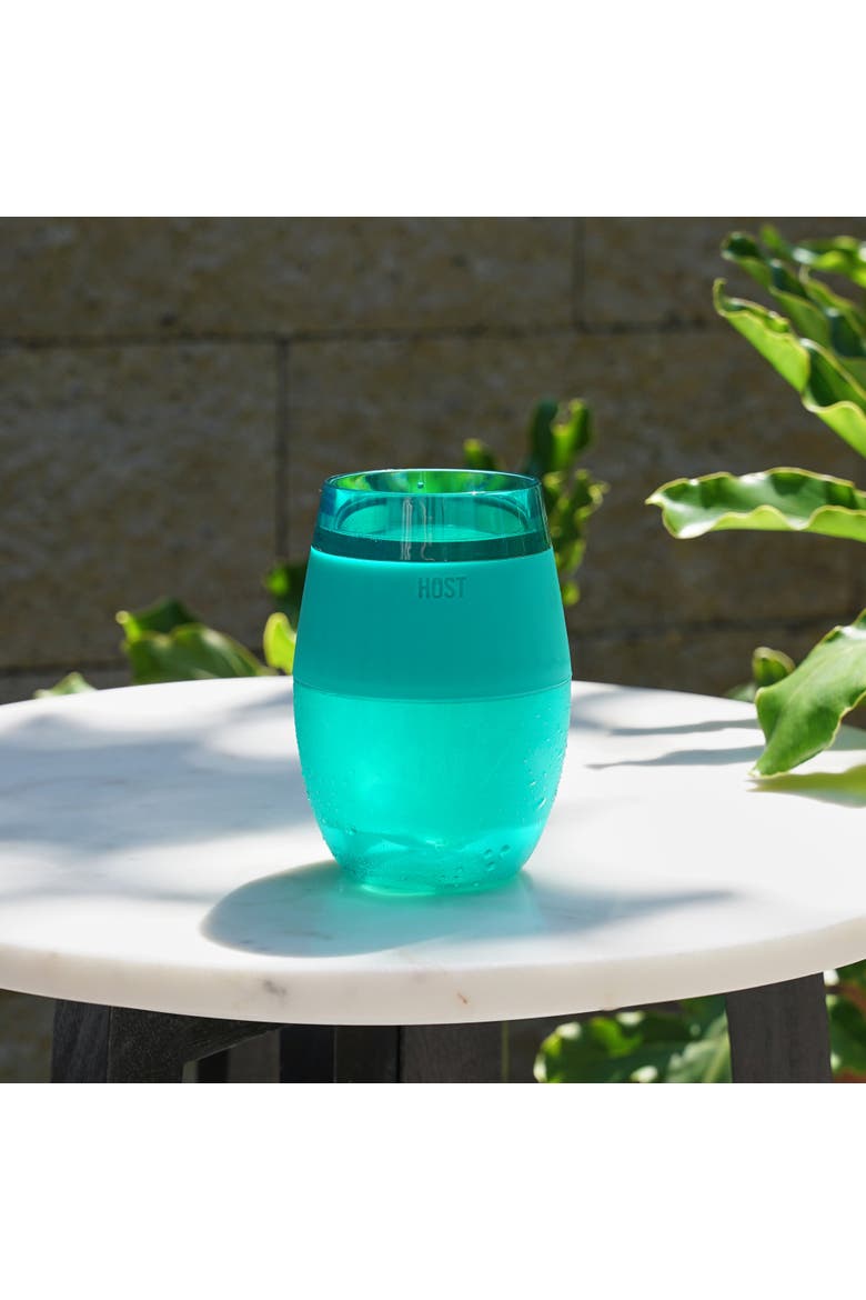 Wine FREEZE Cooling Cup, Alternate, color, Tinted Green