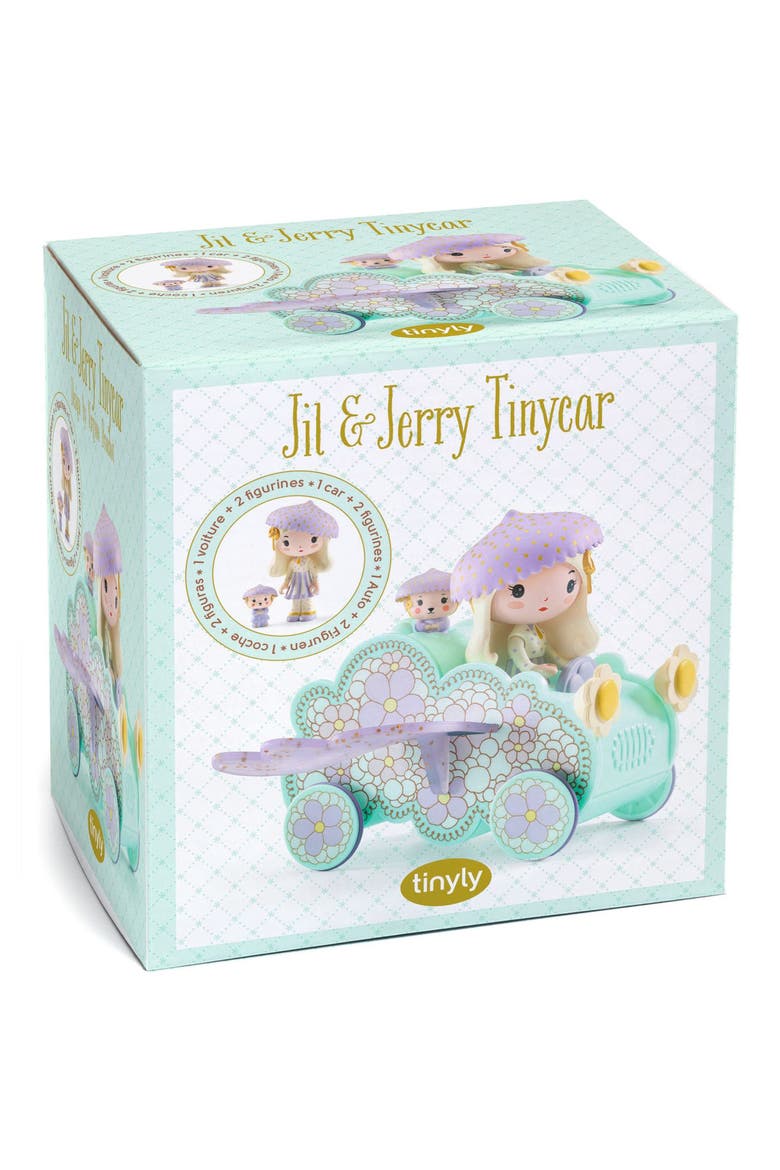 Jil & Jerry Tinycar, Alternate, color, AQUA MULTI