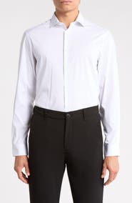 Calvin Klein Slim Fit All-Season Stretch Dress Shirt