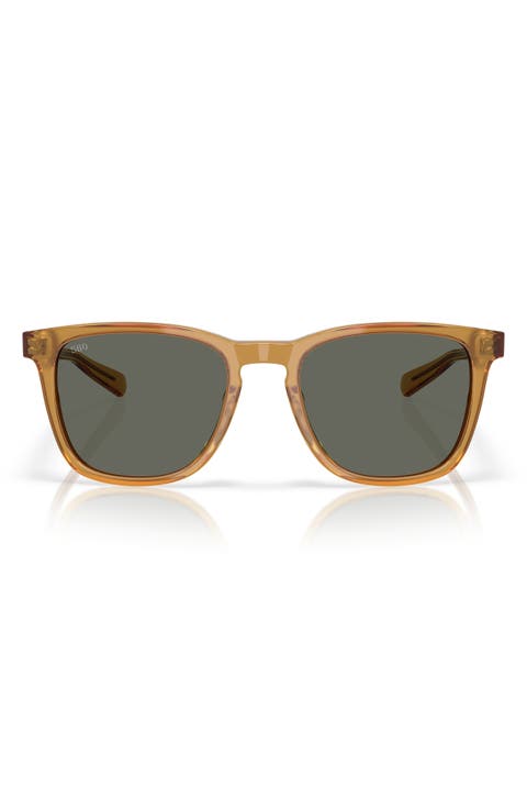 Sullivan 53mm Mirrored Square Sunglasses
