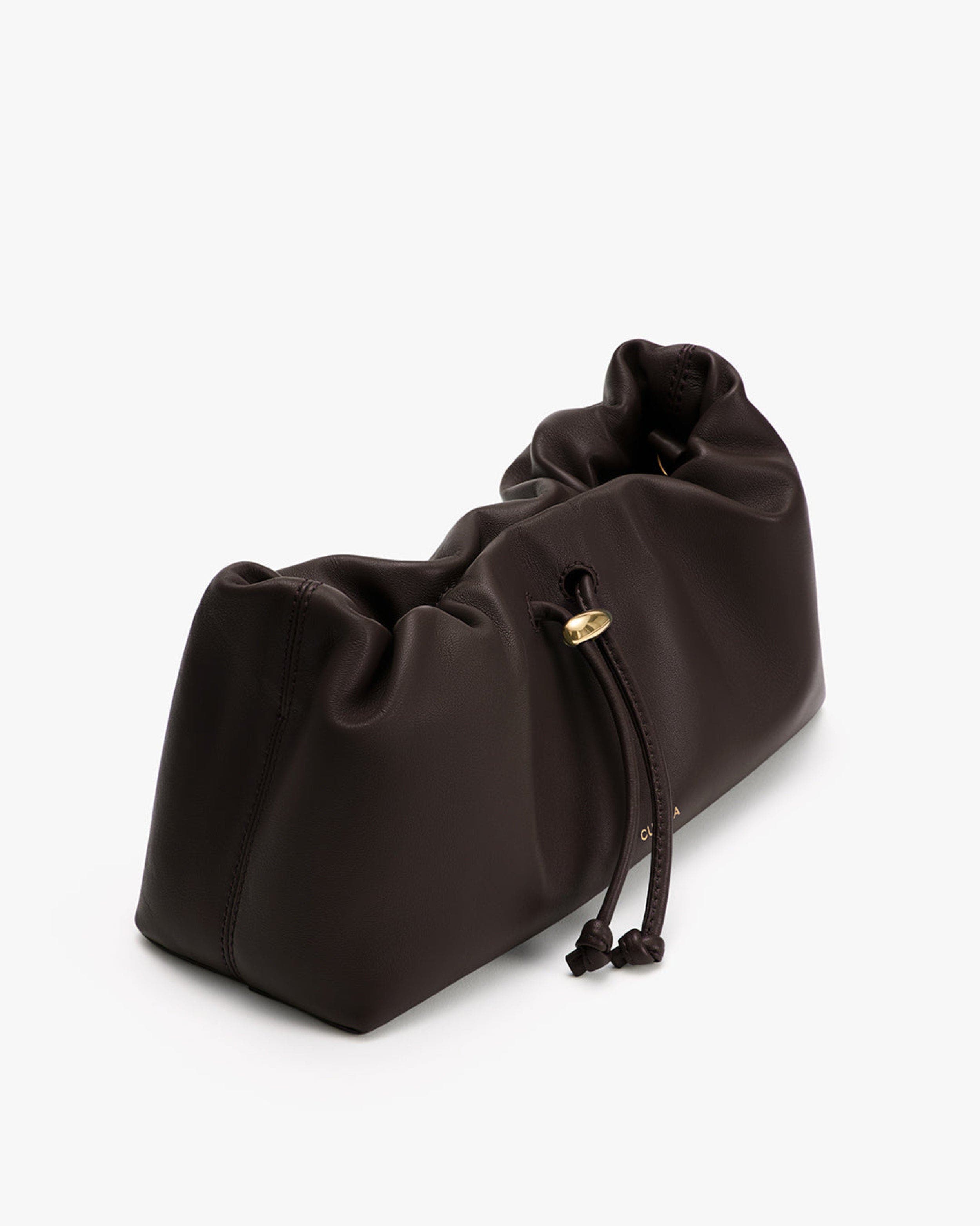 Cuyana Mini Dia Bag, Alternate, color, Mocha