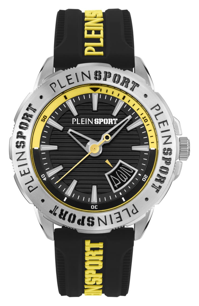PLEIN SPORT Rampage Bracelet Watch, Alternate, color, Stainless Steel