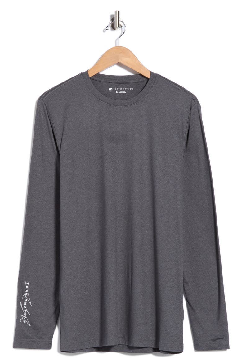 Court Control Long Sleeve T-Shirt, Alternate, color, HEATHER DARK GREY