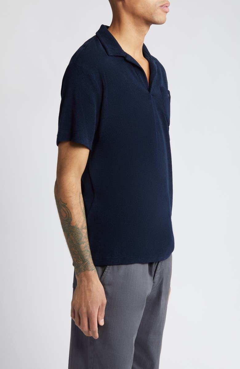 OAS Johnny Collar Terry Cloth Polo, Alternate, color, 