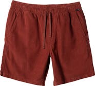 Quiksilver Taxer Corduroy Drawstring Shorts