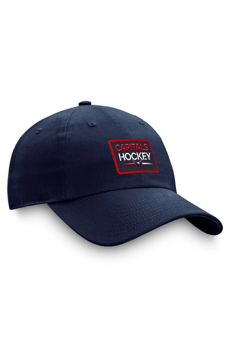FANATICS Men's Fanatics Branded Navy Washington Capitals Authentic Pro Prime Adjustable Hat, Alternate, color, Navy