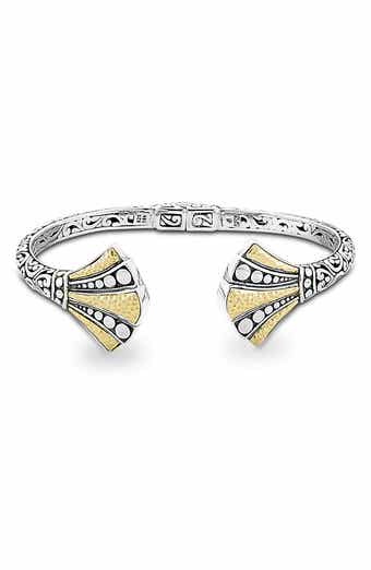 SAMUEL B. Fan Dot Design Bangle Bracelet