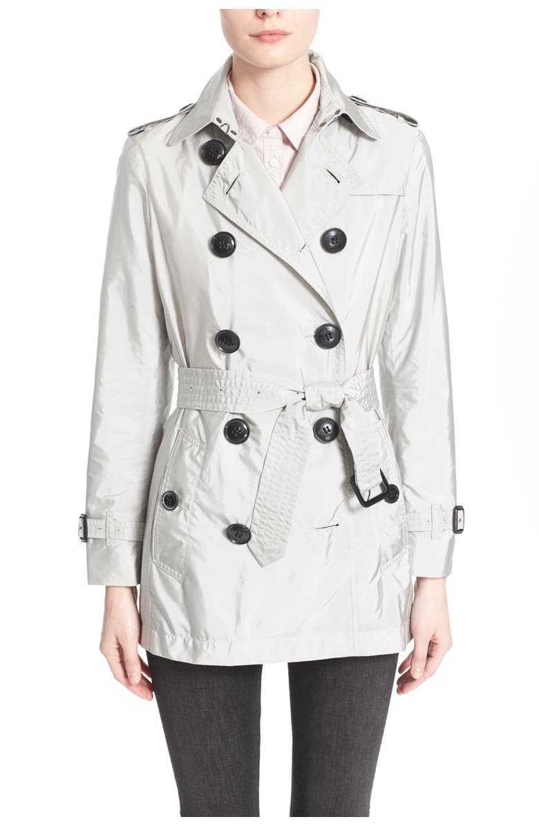 Burberry Brit 'Kerringdale' Belted Trench Coat, Alternate, color,