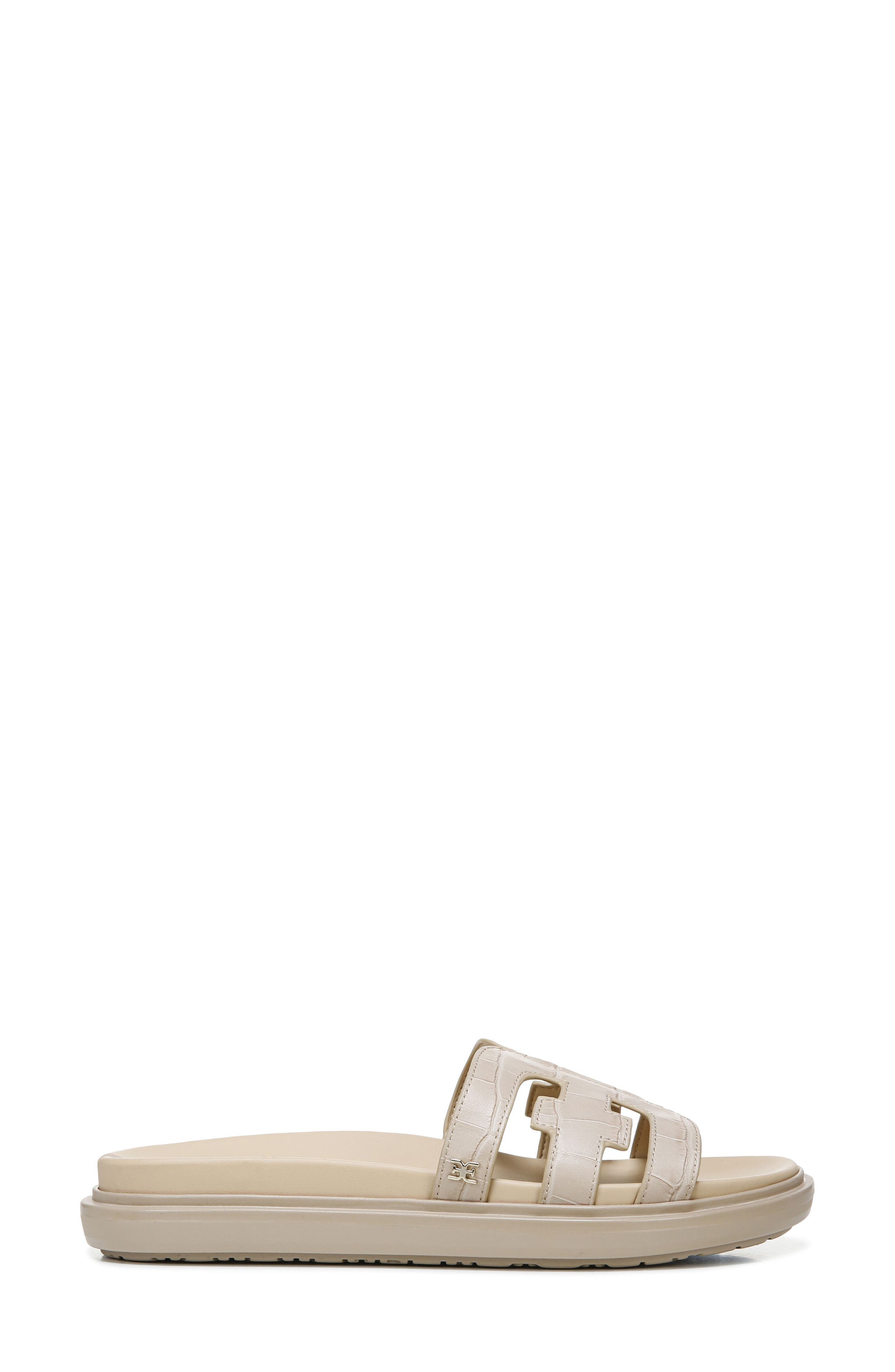 Valeri Slide Sandal, Alternate, color, FRENCH OAK