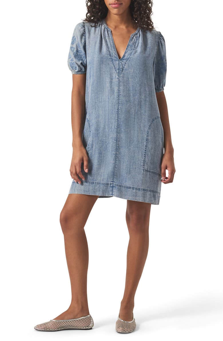 Splendid Cayden Denim Dress, Main, color, 