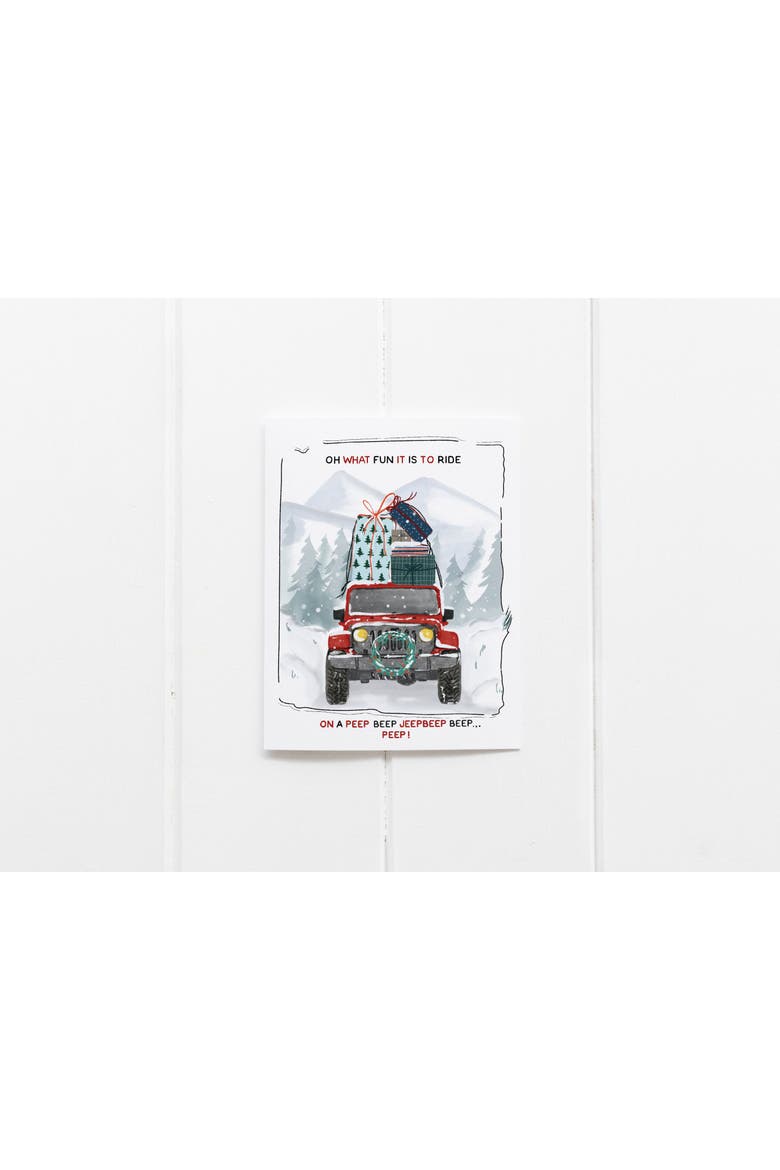 Holiday/Christmas Santa & Dogs Assorted Set of Greeting Cards, Alternate, color, Multi-Pack