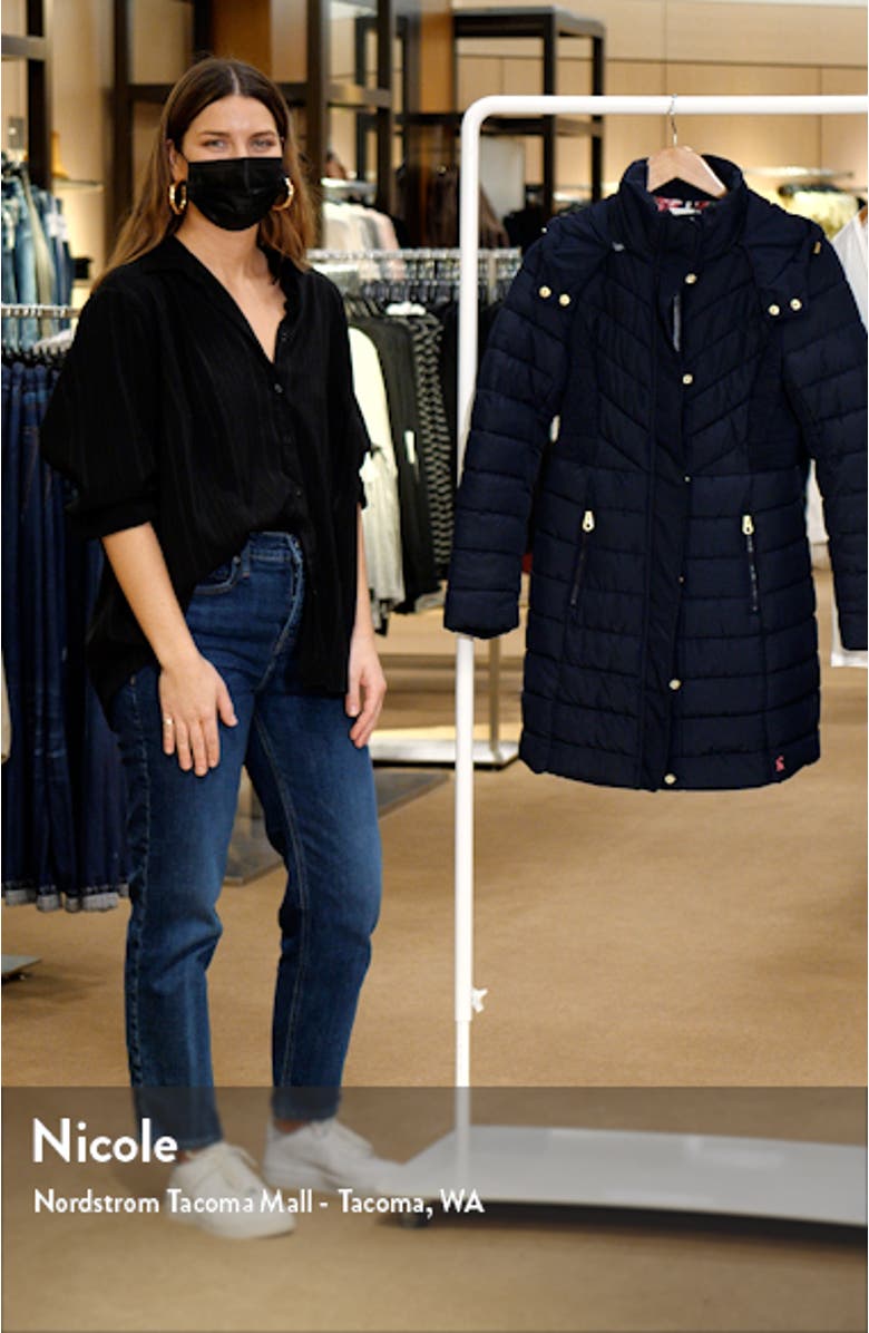 Dartwell Puffer Coat with Removable Hood, sales video thumbnail