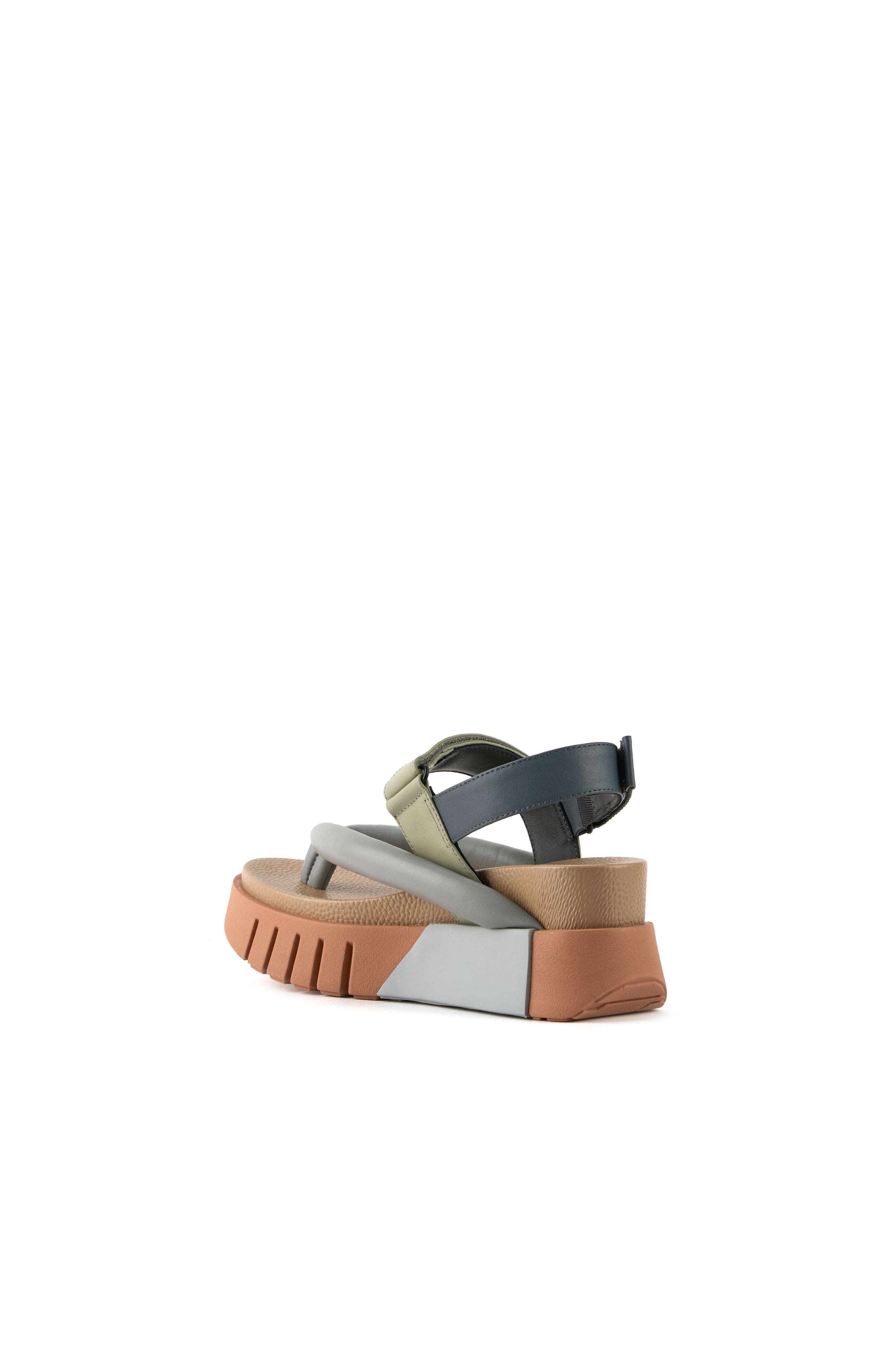 Delta Tong Sandals, Alternate, color, Sierra