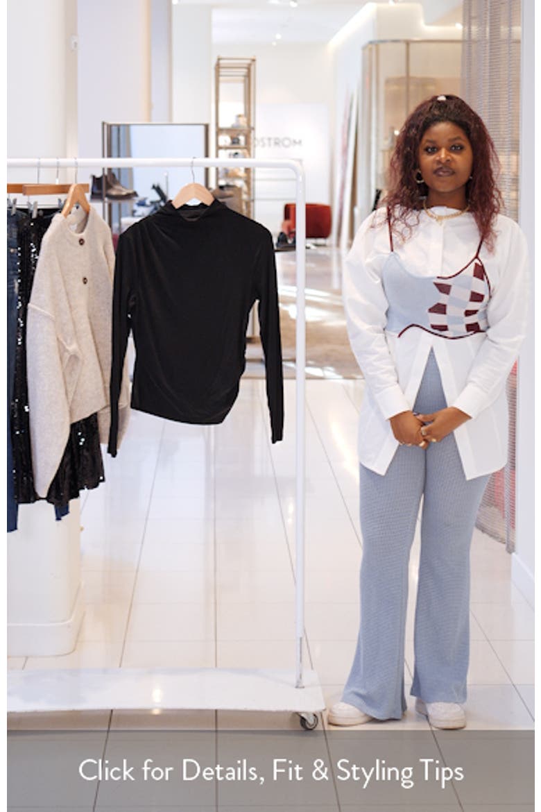 Mylie Mock Neck Top video