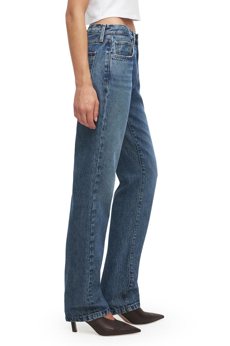 The Mikaela Low Rise Slim Straight Leg Jeans, Alternate, color, CHARLESTOWN