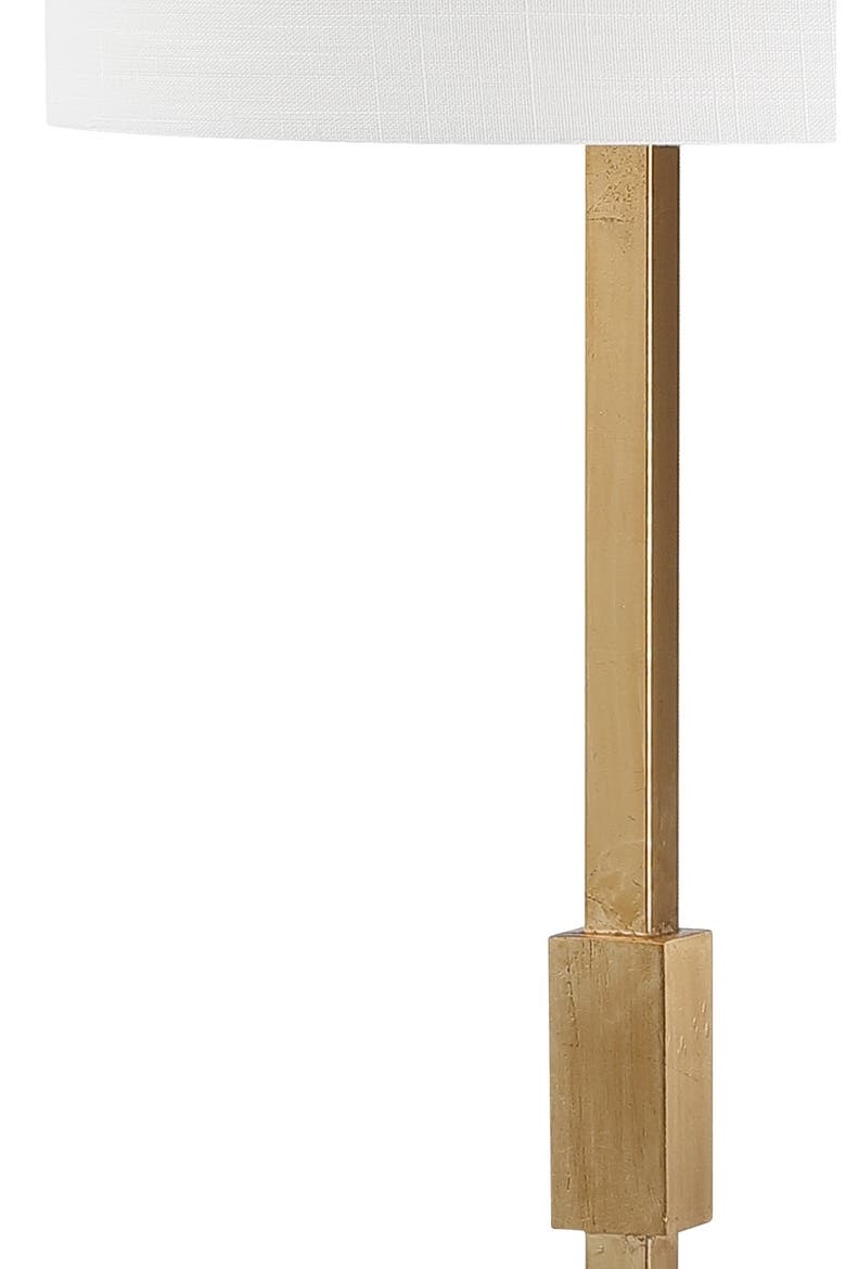 Windsor 61.5" Resin/Metal LED Floor Lamp, Gold Leaf, Alternate, color, Gold Leaf