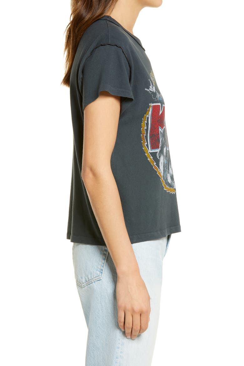 KISS World Tour Graphic Tee, Alternate, color, VINTAGE BLACK