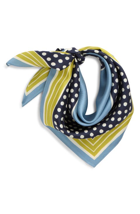 Dotty Silk Bandana