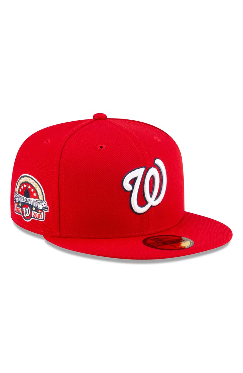 NEW ERA x DIET STARTS MONDAY x Diet Starts Monday Washington Nationals 59FIFTY Fitted Twill Baseball Cap, Alternate, color,