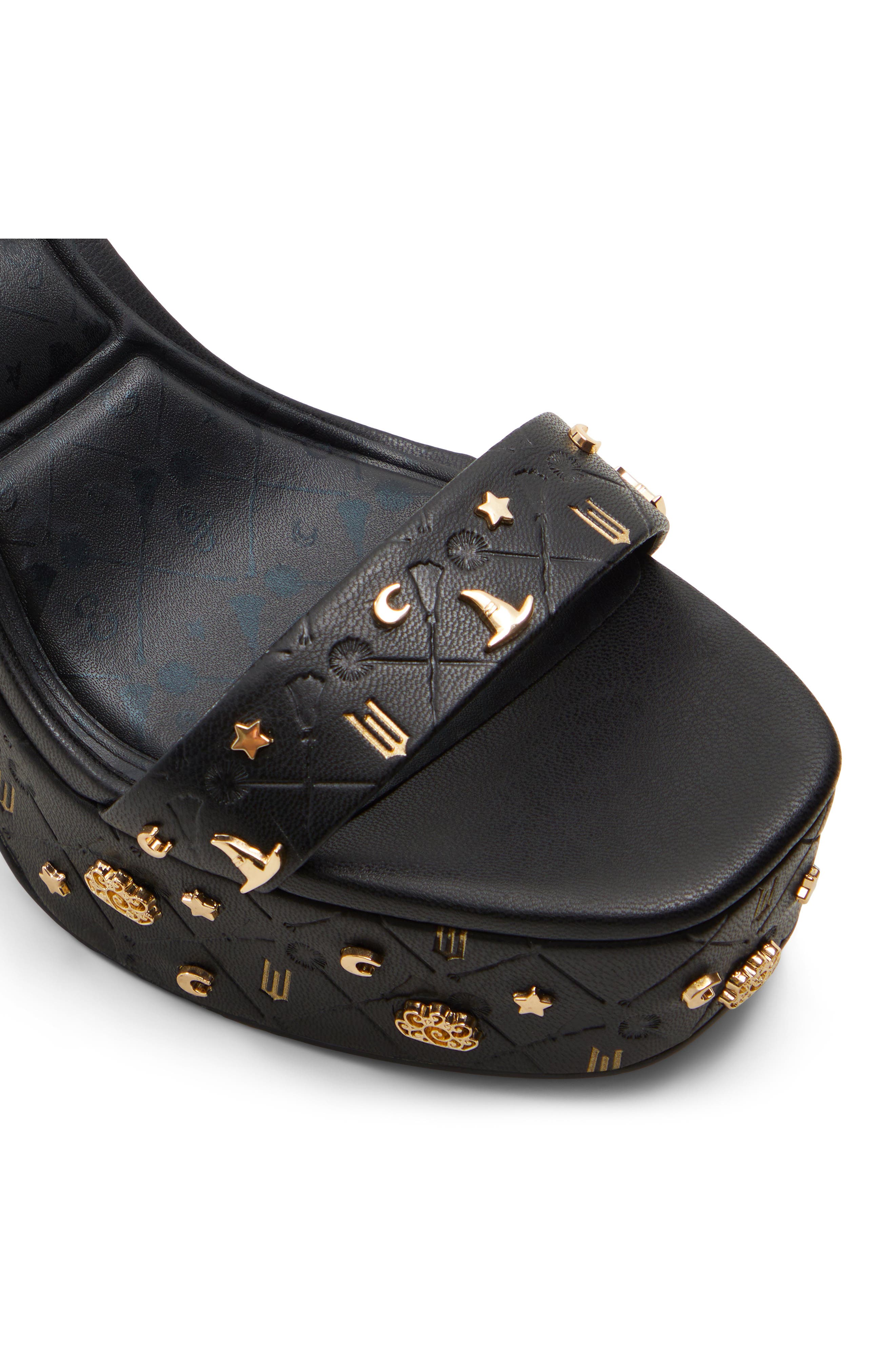 ALDO x Wicked Take Flight Ankle StrapPlatform Sandal, Alternate, color, 