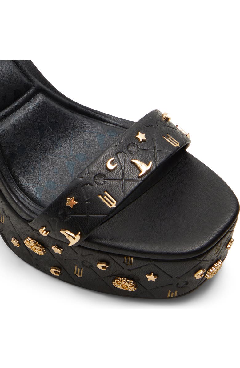 ALDO x Wicked Take Flight Ankle StrapPlatform Sandal, Alternate, color,